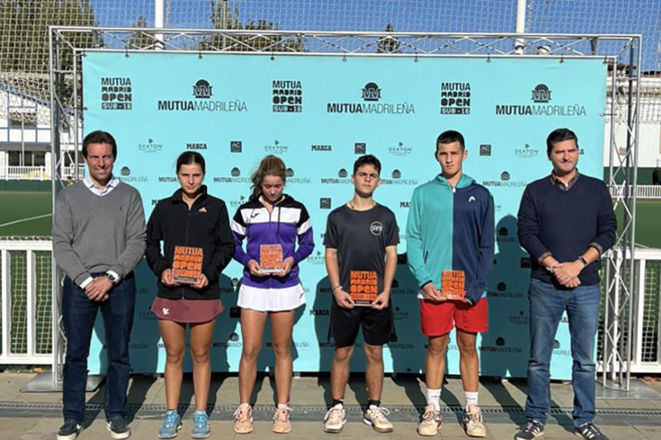 Victorias de Eugenia Menndez y Bautista Durrels en el Mutua Madrid Open Sub'16 de Bilbao