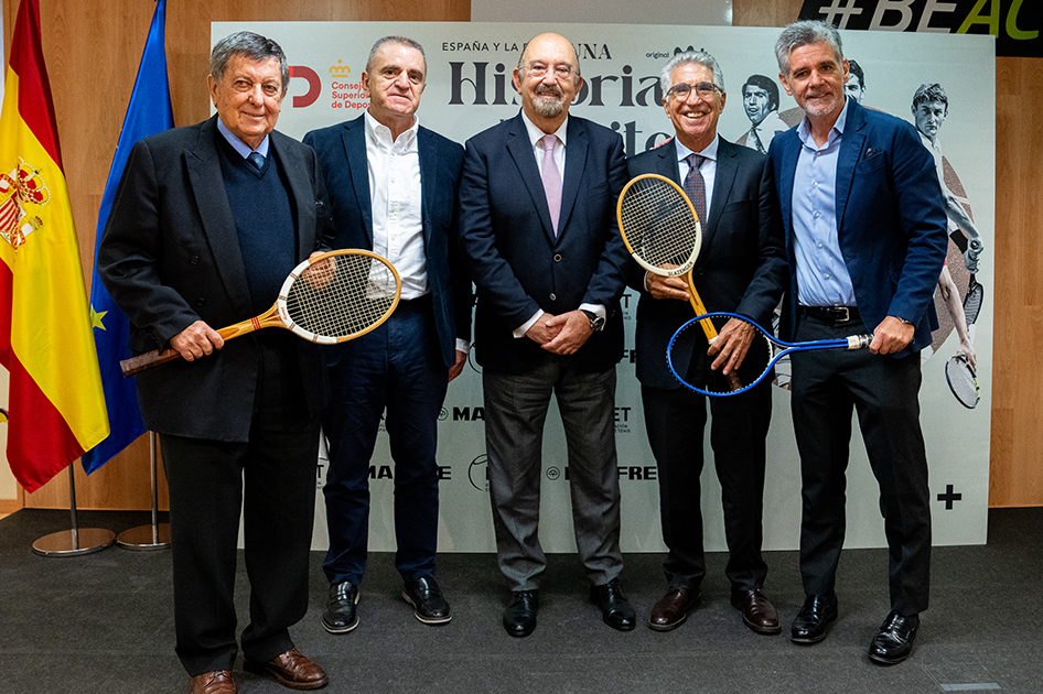 Homenaje a las leyendas protagonistas de la serie de Movistar+ Homenaje a las leyendas protagonistas de la serie de Movistar+