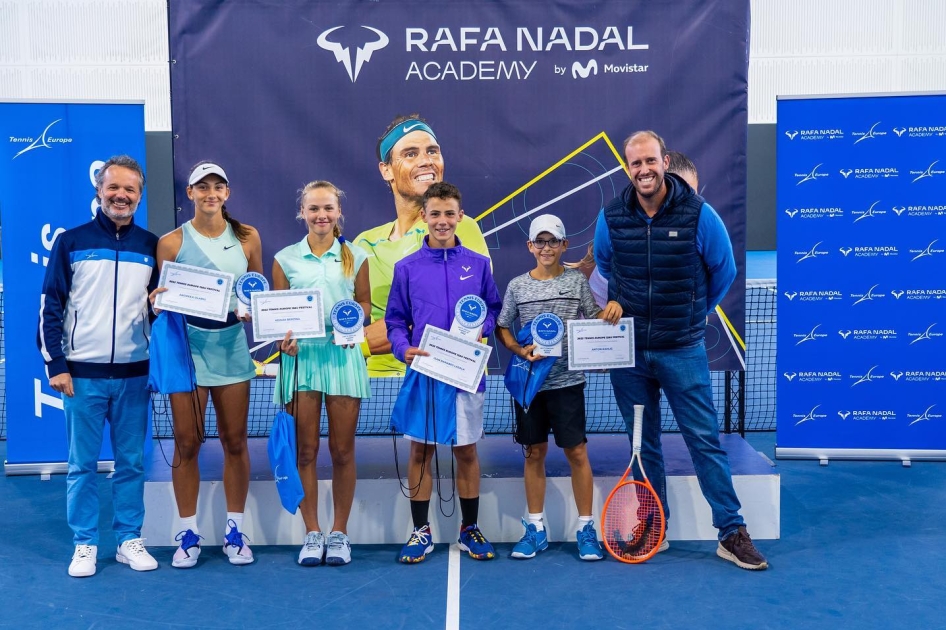 Final de Izan Bañares en el 2022 Tennis Europe 12 & Under Festival en Manacor