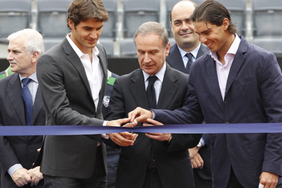 Ferrer, Almagro y Feliciano debutan con victoria en Roma el día que Federer dice adiós