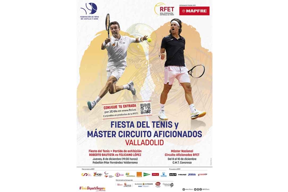 Roberto Bautista sustituye a David Ferrer en el partido de exhibición de la Fiesta del Tenis 