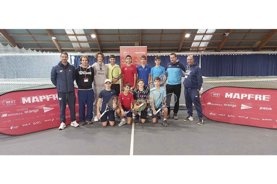Concentración de la RFET con jugadores Sub13 en el CAR de Sant Cugat Concentración de la RFET con jugadores Sub13 en el CAR de Sant Cugat