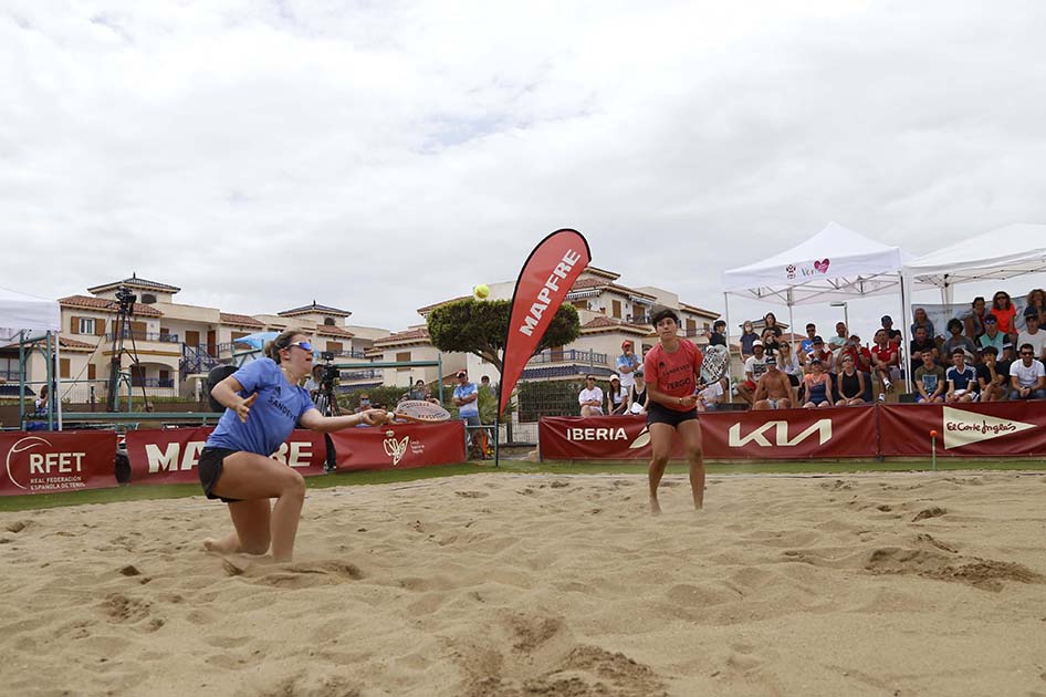 Los Campeonatos de Espaa MAPFRE de Tenis Playa de 2023 se repartirn en dos semanas