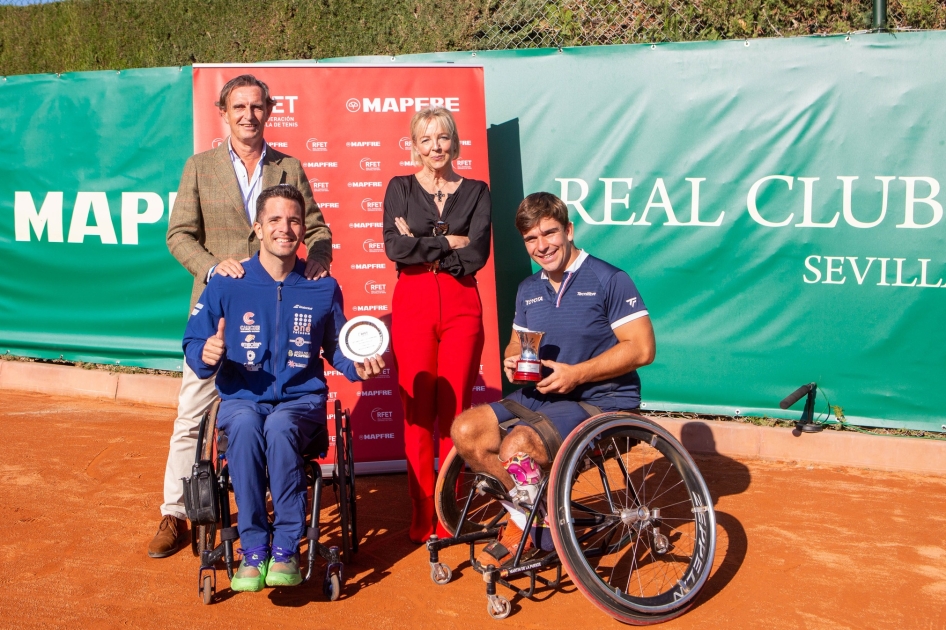 Martín de la Puente revalida el título en el Campeonato de España MAPFRE de Tenis en Silla