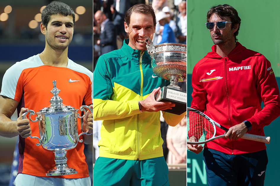Alcaraz, Nadal y Ferrero, reconocidos en los Premios ATP 2022