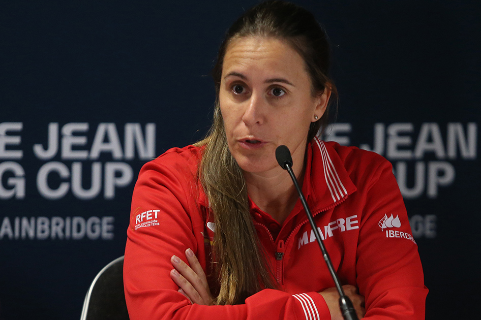 Anabel Medina renueva como capitana de la Seleccin Espaola MAPFRE de Tenis