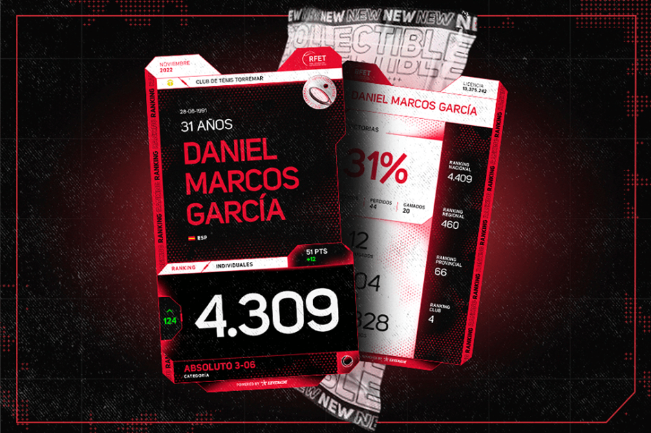 La RFET lanza las Rankings Cards, un nuevo certificado digital del ranking nacional La RFET lanza las Rankings Cards, un nuevo certificado digital del ranking nacional