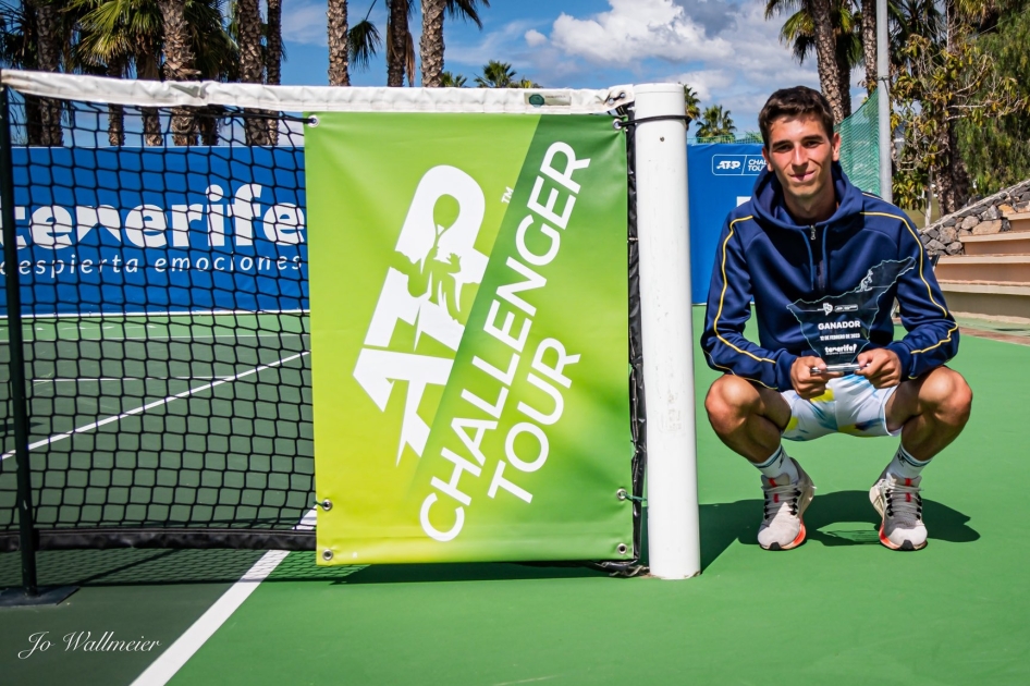 Matteo Gigante da la sorpresa en el ltimo Challenger de Tenerife