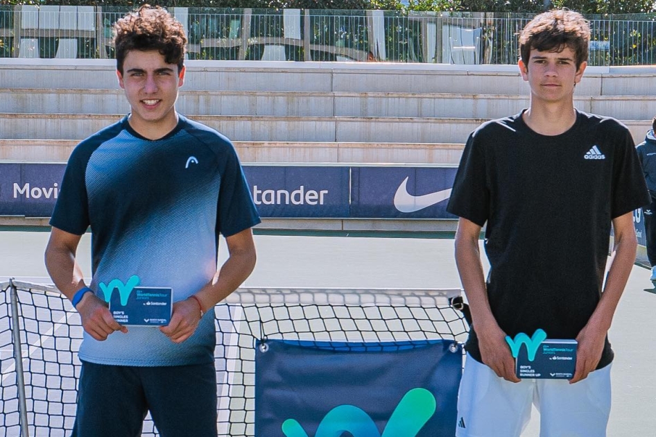 Final de Rafael Jdar en el segundo internacional jnior de Manacor