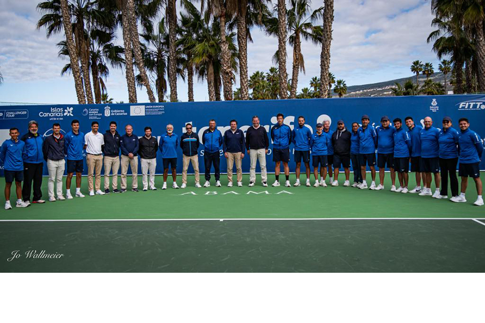 Equipo arbitral en los dos ltimos Challenger de Tenerife