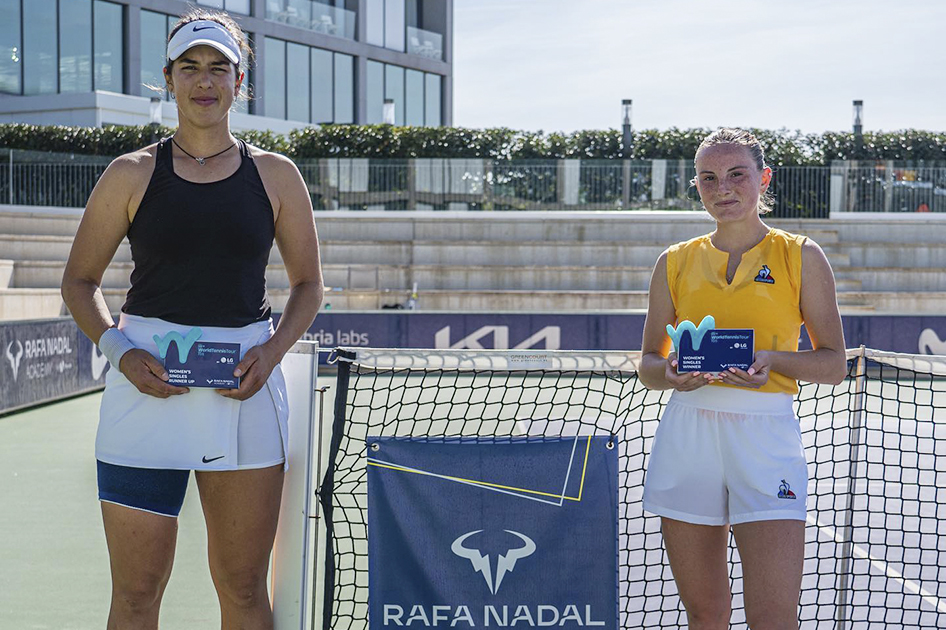 El primer internacional femenino de Manacor acaba con triunfo de la francesa Berecoechea El primer internacional femenino de Manacor acaba con triunfo de la francesa Berecoechea