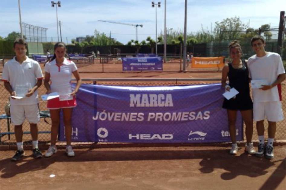 Carlos Bautista y Sara Sorribes ganan el segundo torneo del Marca Jvenes Promesas en Castelln