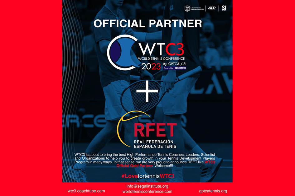 La RFET será patrocinador oficial de la World Tennis Conference 2023