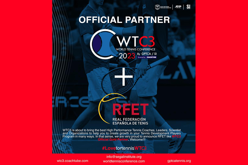 La RFET ser patrocinador oficial de la World Tennis Conference 2023