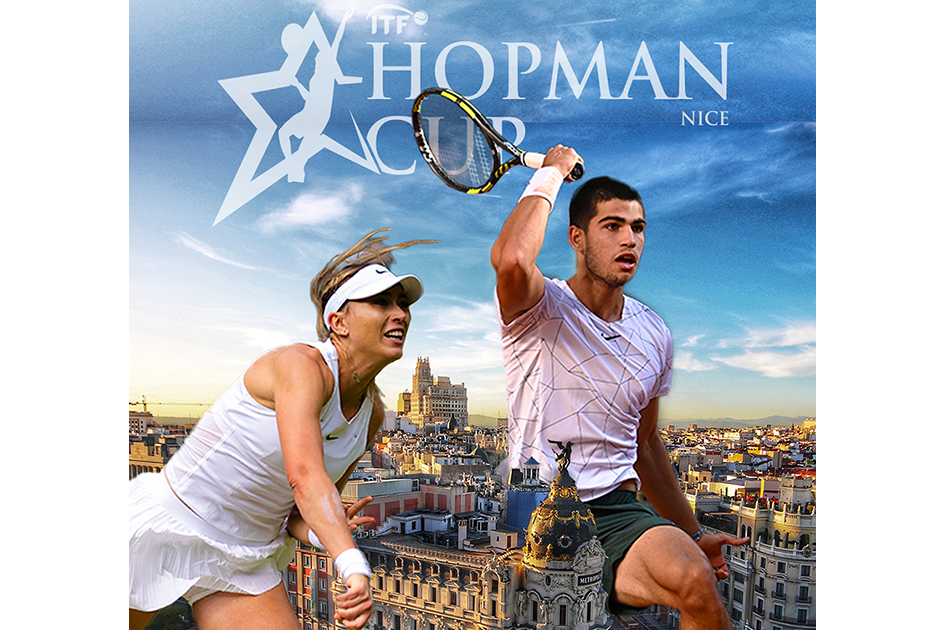 Carlos Alcaraz y Paula Badosa jugarán la nueva Copa Hopman en Niza Carlos Alcaraz y Paula Badosa jugarán la nueva Copa Hopman en Niza
