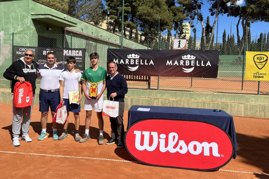 Victorias de Laura Villanueva y Pablo Hermoso en el Marca Junior Cup de Marbella