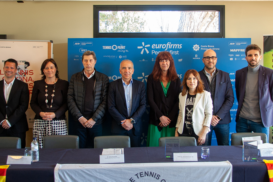 El nuevo ATP Challenger Eurofirms Girona-Costa Brava se presenta en sociedad