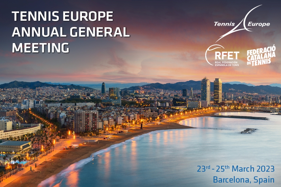 Barcelona acoge esta semana el AGM de Tennis Europe