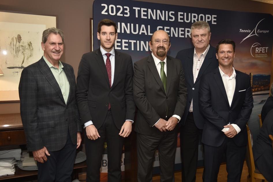 Se inaugura en Barcelona el AGM de Tennis Europe Se inaugura en Barcelona el AGM de Tennis Europe