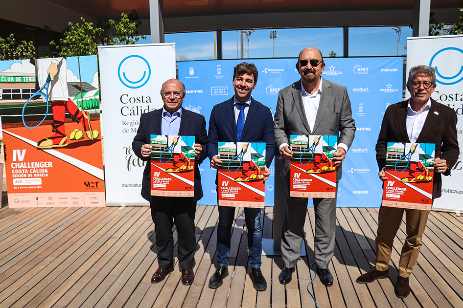 Presentancin del ATP Challenger Costa Clida Regin de Murcia