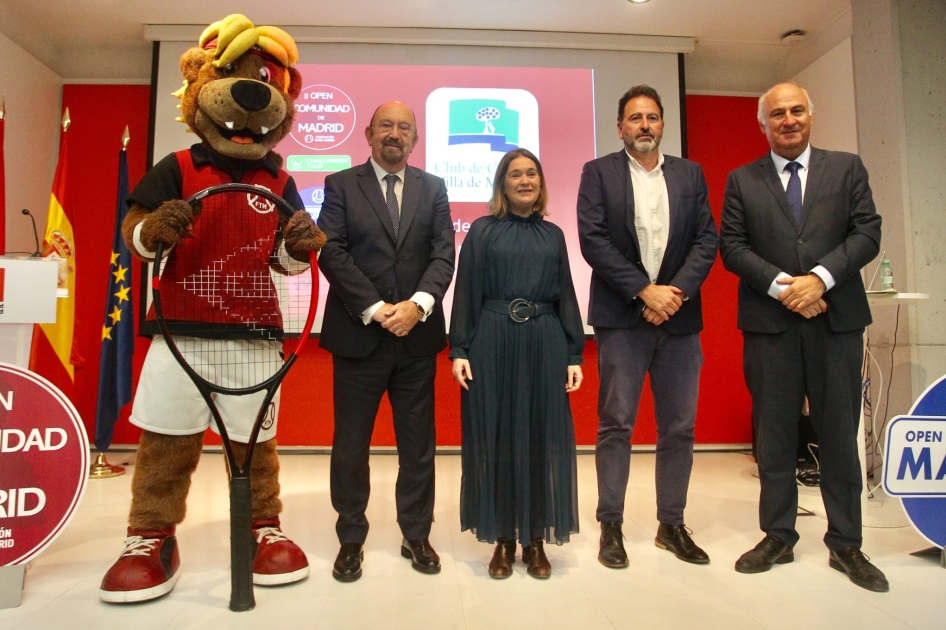 Madrid presenta su calendario internacional con el ATP Challenger y un ITF de 100 mil dólares como bandera Madrid presenta su calendario internacional con el ATP Challenger y un ITF de 100 mil dólares como bandera