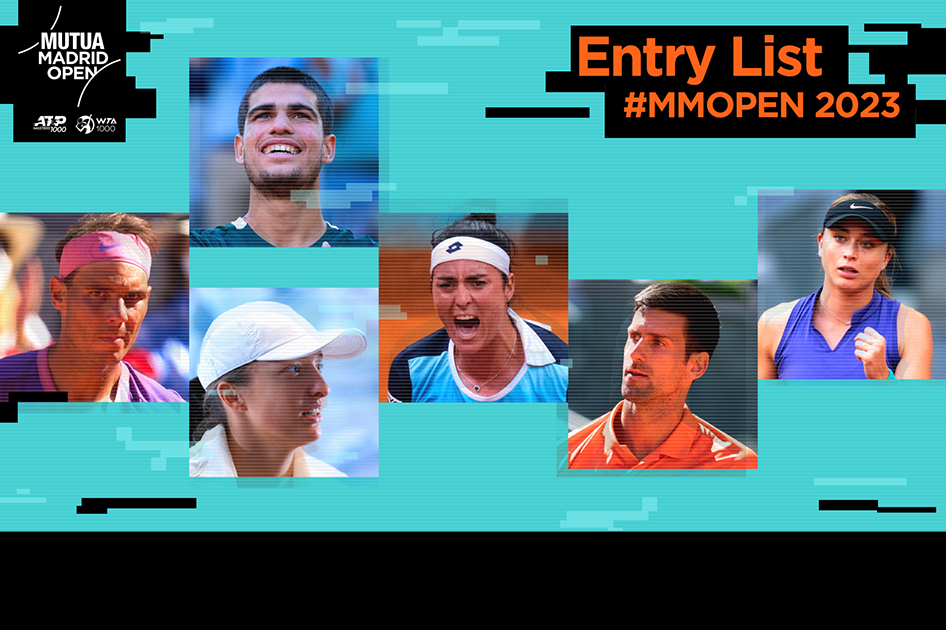 Las grandes estrellas de la ATP y WTA regresarán al Mutua Madrid Open Las grandes estrellas de la ATP y WTA regresarán al Mutua Madrid Open