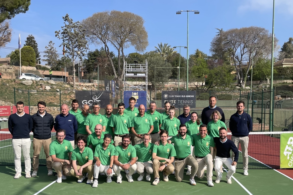Equipo arbitral en el ATP Challenger de Les Franqueses del Vallès Equipo arbitral en el ATP Challenger de Les Franqueses del Vallès