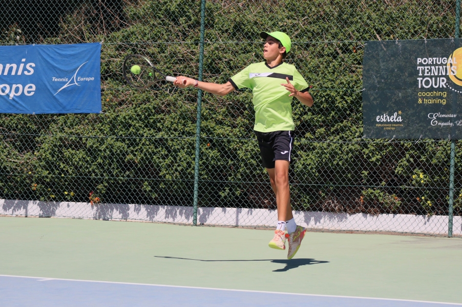 Final del sevillano Adolfo Abascal el Sub'16 de Portimão Final del sevillano Adolfo Abascal el Sub'16 de Portimão