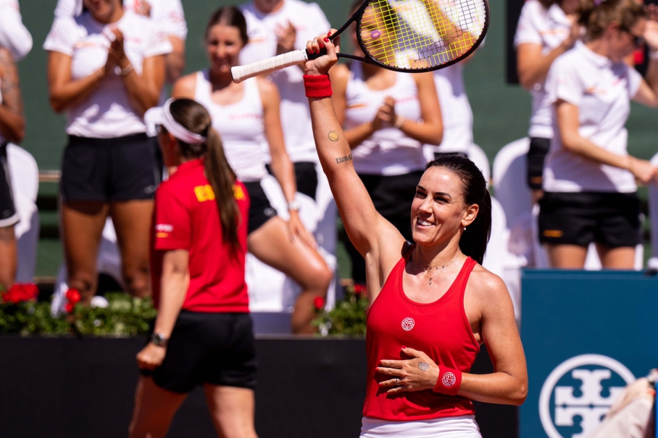 La Seleccin Espaola MAPFRE de Tenis se adelanta 2-0 a Mxico en Marbella