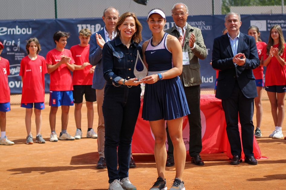 La búlgara Viktoriya Tomova se lleva el ITF W80 de Zaragoza La búlgara Viktoriya Tomova se lleva el ITF W80 de Zaragoza