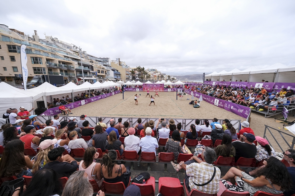 La lite del tenis playa mundial volver a darse cita en el Sand Series de Gran Canaria