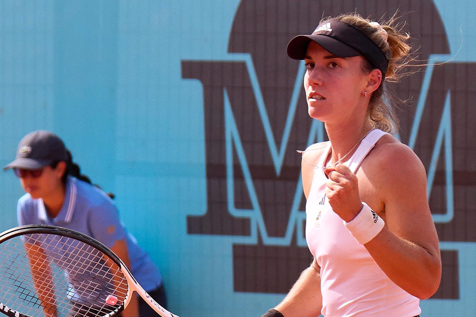 Nuria Párrizas e Irene Burillo superan la previa en el Mutua Madrid Open Nuria Párrizas e Irene Burillo superan la previa en el Mutua Madrid Open