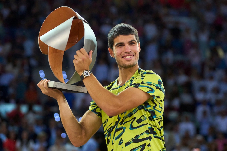 Alcaraz también revalida el título del Mutua Madrid Open Alcaraz también revalida el título del Mutua Madrid Open