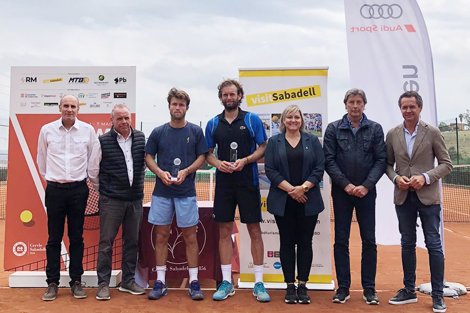 Mathias Bourgue se lleva la final francesa del ITF de Sabadell