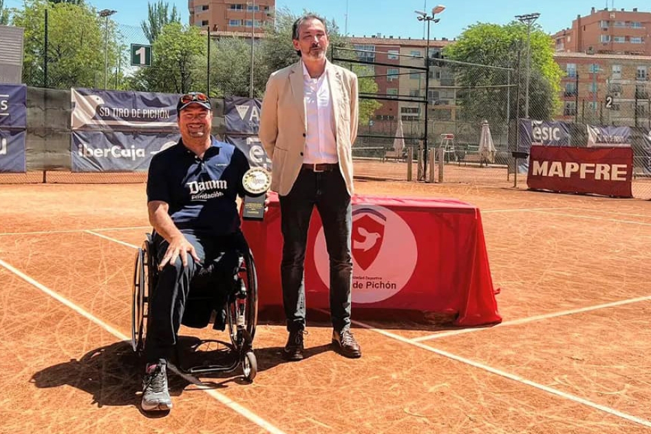 Arturo Montes gana el Zaragoza Open de la Liga MAPFRE de Tenis Silla