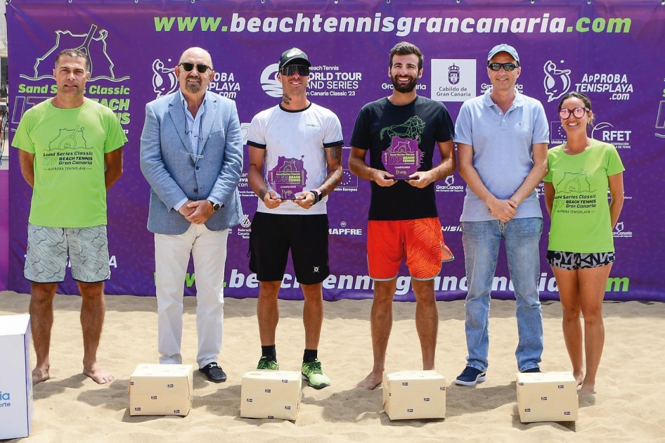 Ganadores inesperados en el Sand Series Classic de Gran Canaria