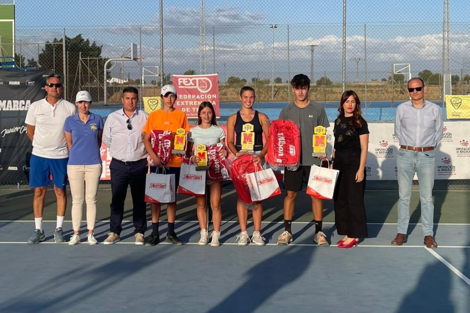 Alejandro Benavides y Hannah Hafez, vencedores del Marca Jvenes Promesas de Badajoz