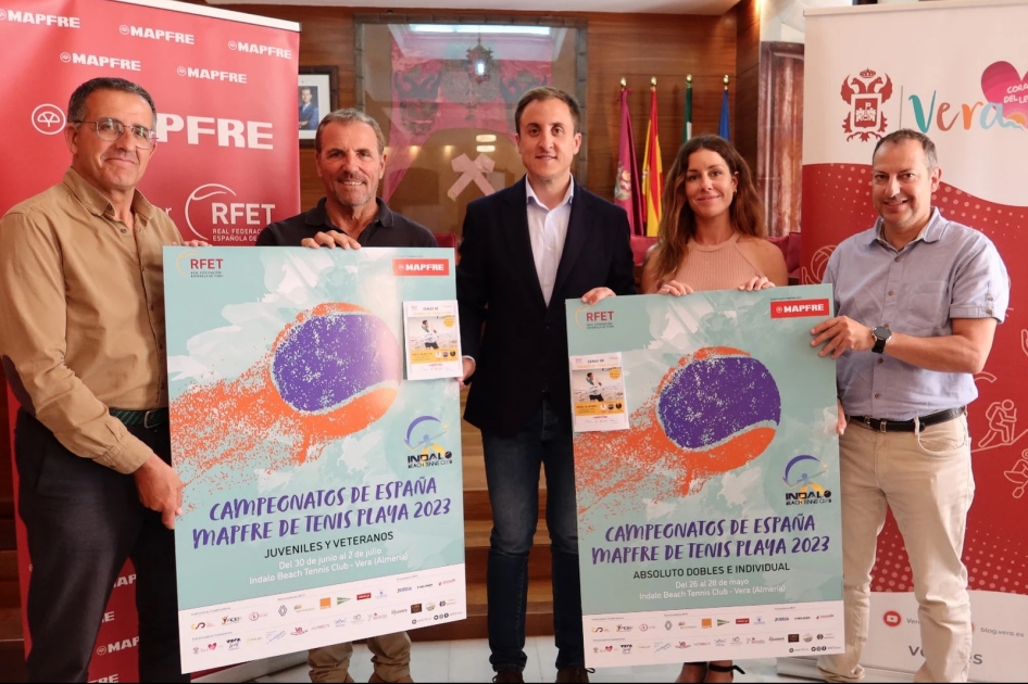 Vera ya prepara los Campeonatos de Espaa MAPFRE de Tenis Playa