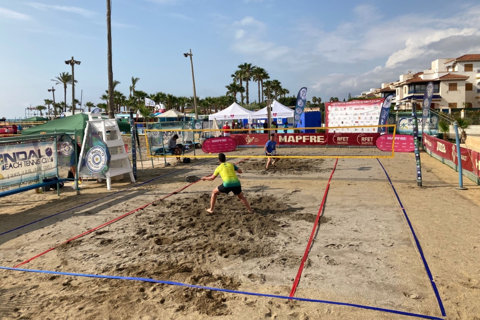 Récord de participación en el Campeonato de España MAPFRE de Tenis Playa este fin de semana en Vera