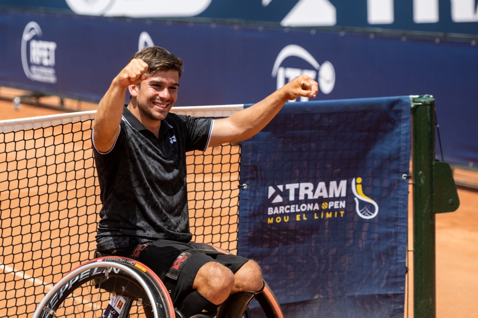 Martín de la Puente firma el triunfo más importante de su carrera en el TRAM Barcelona Open Martín de la Puente firma el triunfo más importante de su carrera en el TRAM Barcelona Open