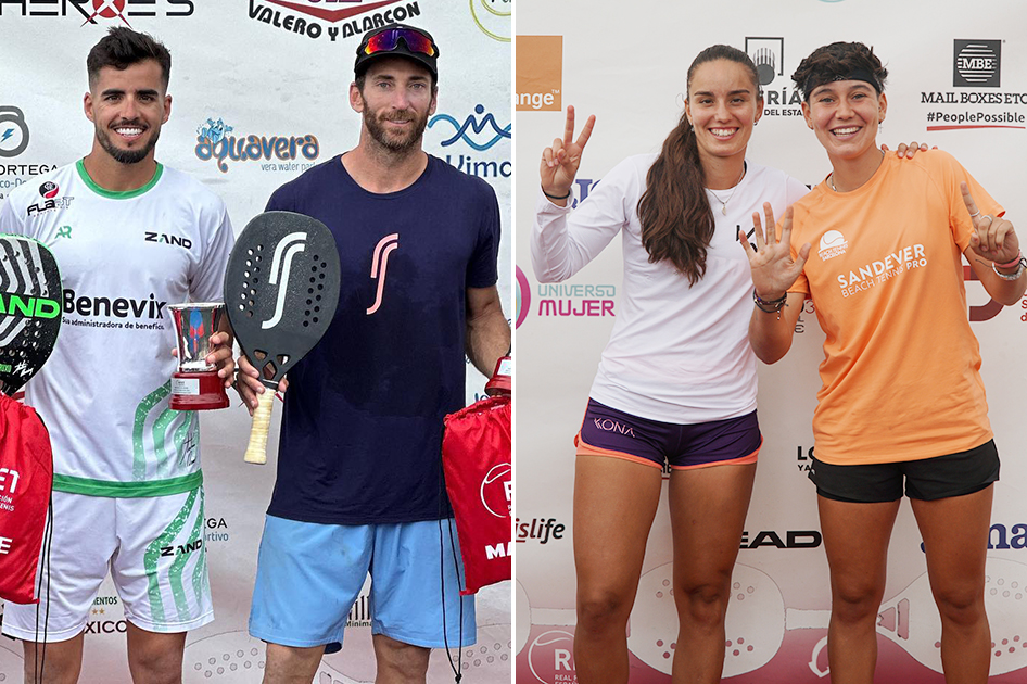 Ramos/Rodríguez y Fernández/López reinan en el Campeonato de España MAPFRE de Tenis Playa