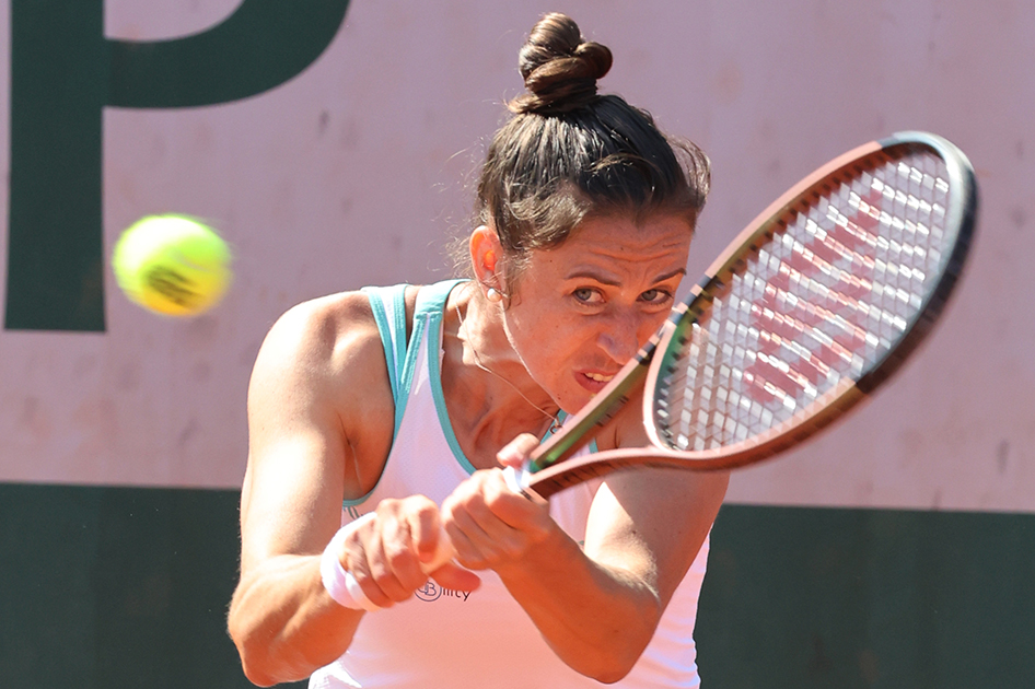 Sara Sorribes firma sus primeros octavos de final de un Grand Slam en París Sara Sorribes firma sus primeros octavos de final de un Grand Slam en París