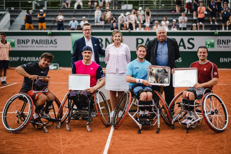 Martn de la Puente semifinalista individual y finalista dobles en Roland Garros