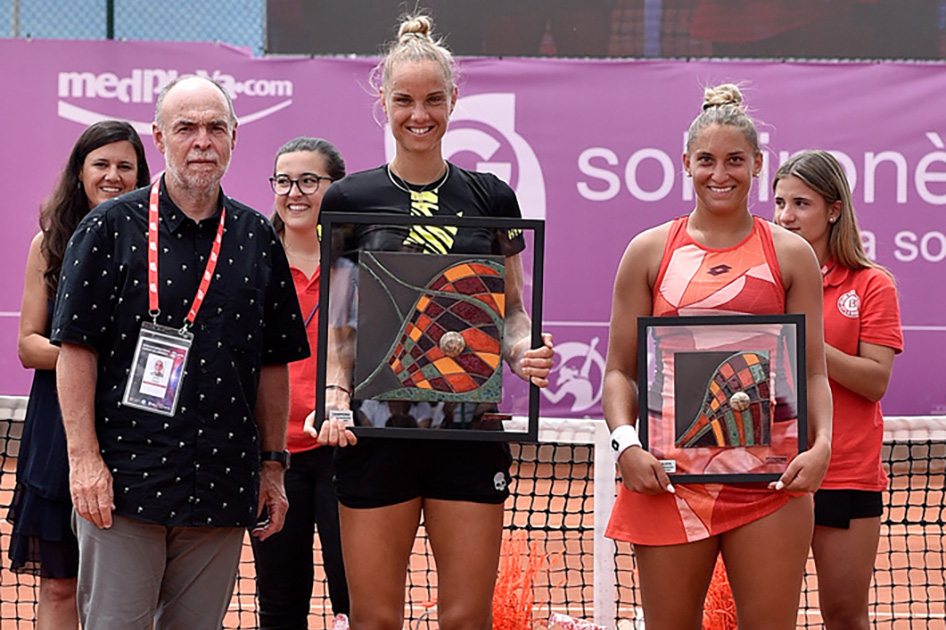 El WTA 125 de La Bisbal acaba con triunfo de la neerlandesa Rus El WTA 125 de La Bisbal acaba con triunfo de la neerlandesa Rus