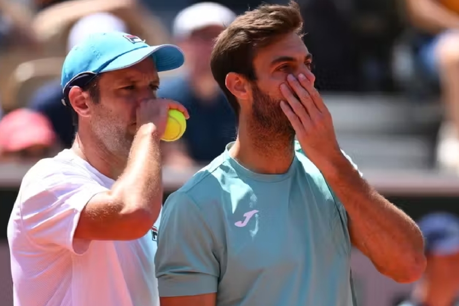 Marcel Granolles y Horacio Zeballos vuelven a quedarse en semifinales de otro Grand Slam Marcel Granolles y Horacio Zeballos vuelven a quedarse en semifinales de otro Grand Slam