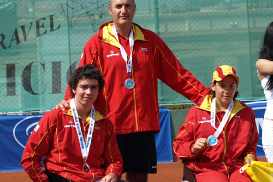 La Selección Española Mapfre Júnior de Tenis en Silla queda subcampeona del mundo