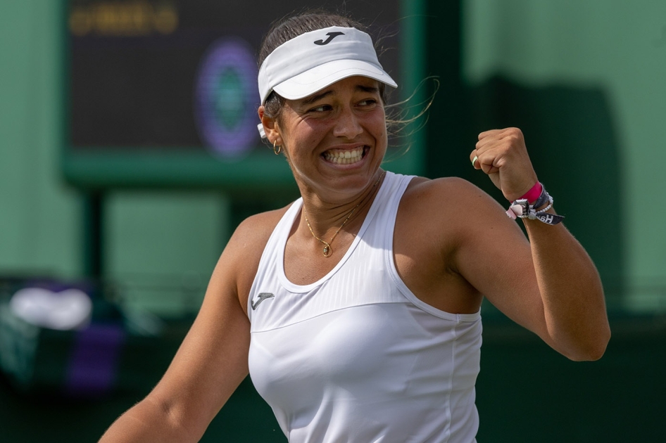 Jessica Bouzas supera la previa en Wimbledon y jugará su primer Grand Slam