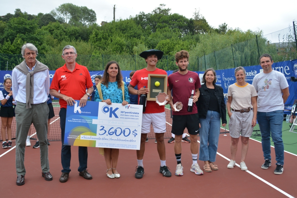 El Open Kiroleta de Bakio también acaba en manos del portugués Rocha El Open Kiroleta de Bakio también acaba en manos del portugués Rocha