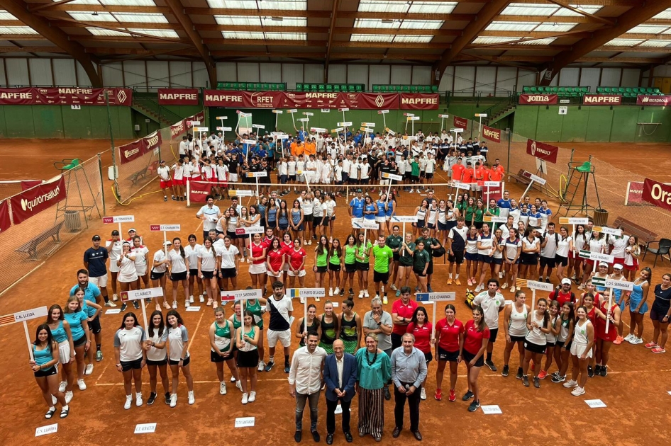 El Real Zaragoza CT acoge el Campeonato de España MAPFRE de Tenis Júnior por Equipos