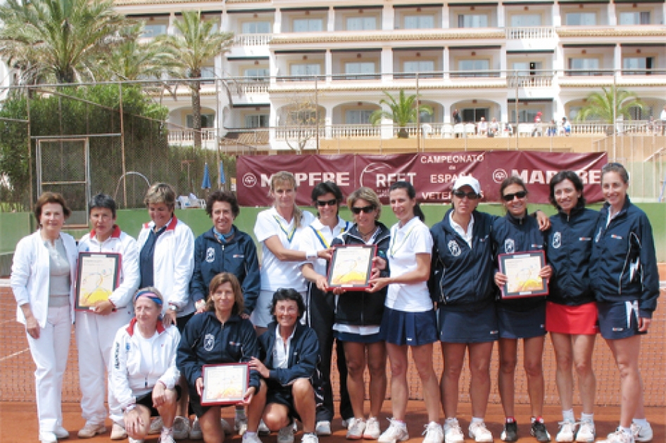 Los Campeonatos de España de Veteranos Femeninos completan su palmarés en Mallorca